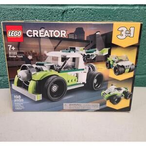 New in Box RETIRED Lego Creator Rocket Truck Build Set